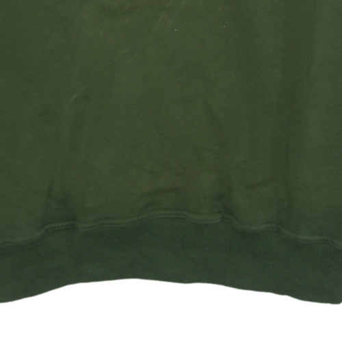 Rick Armand Men's Green Henley Sweatshirt Size L Casual Pullover
