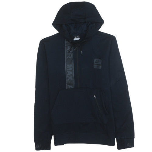 Nike Men's Black Air Max Hooded Pullover Sweatshirt M