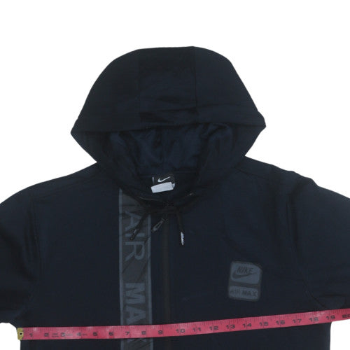 Nike Men's Black Air Max Hooded Pullover Sweatshirt M