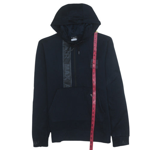 Nike Men's Black Air Max Hooded Pullover Sweatshirt M