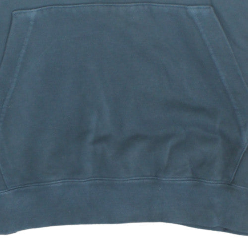 Nike Men's Blue Small Pullover Hoodie Gradient Fleece Sweatshirt
