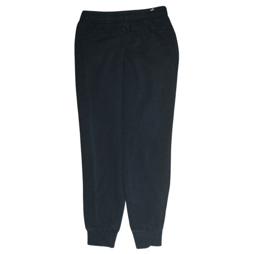 Puma Men's Black Jogger Sweatpants Size S Fleece Regular Fit