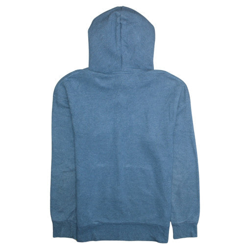 Nike Men's Blue Full Zip Hoodie Size S Lightweight Cotton Blend