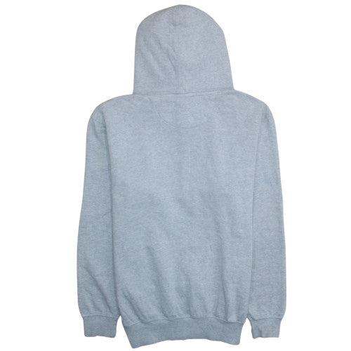 Hard Rock Cafe Men's Grey Pullover Hoodie Large Music Graphic