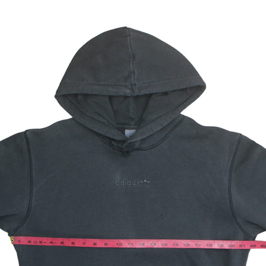 Adidas Men’s Black XS Pullover Hoodie Sweatshirt Logo Fleece