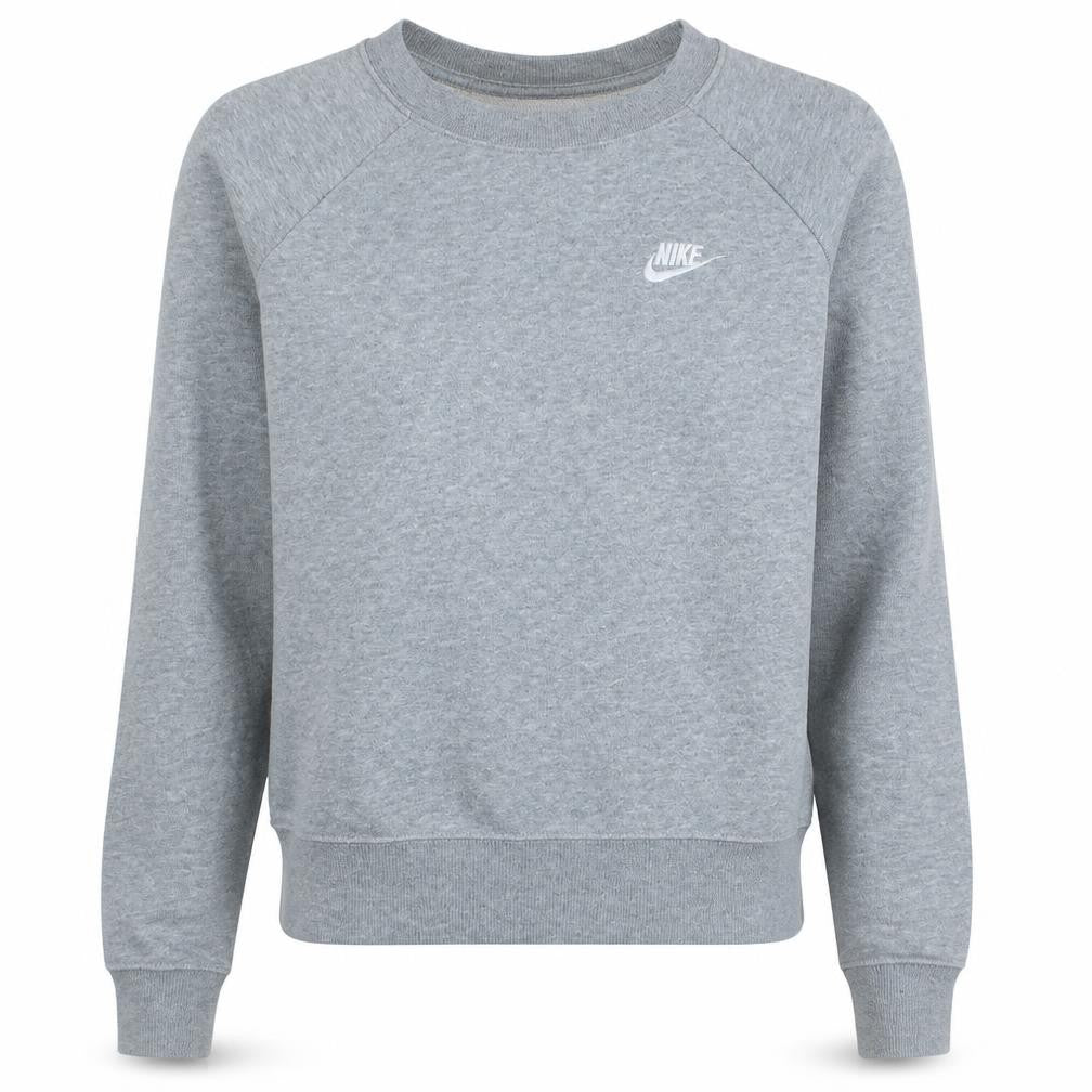 Nike Womens Grey XS Pullover Sweatshirt Crew Neck Jumper