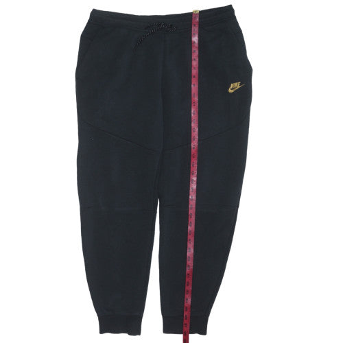 Nike Men's Black XL Fleece Jogger Trousers Comfortable Activewear