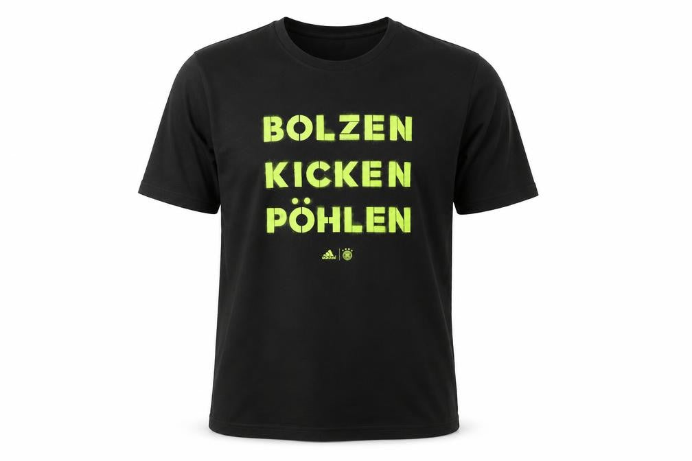 Front view of Adidas Men's Black 2XL Graphic Sports T-Shirt 70% Cotton Blend
