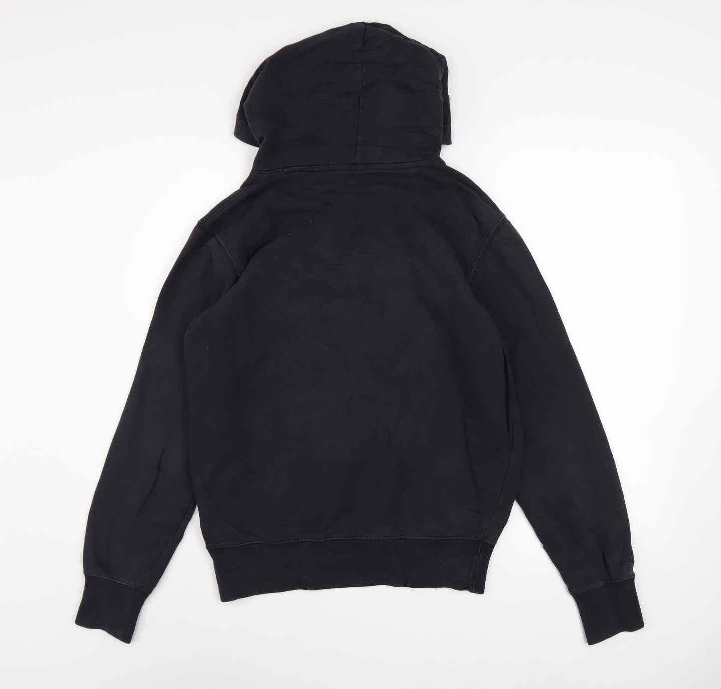 Champion Men's Black Small Pullover Hoodie with Embroidered Logo