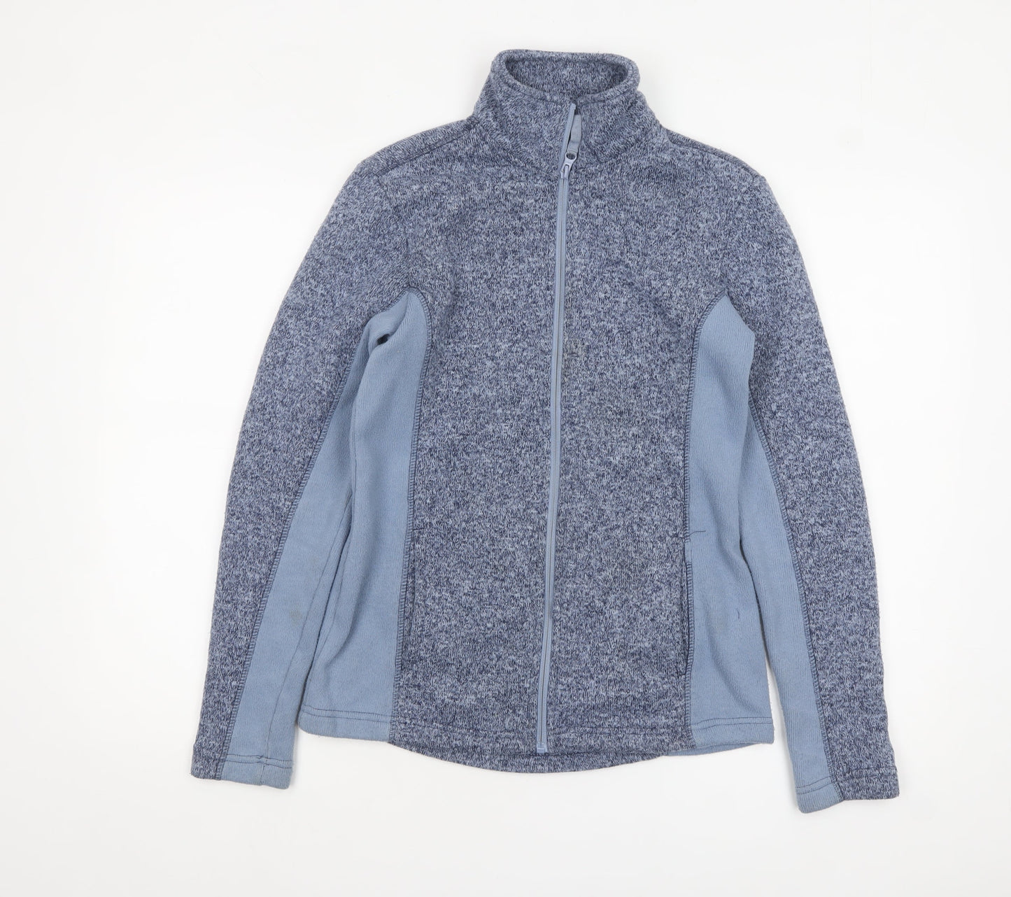 Mountain Warehouse Women Blue Fleece Full Zip Jacket UK 10