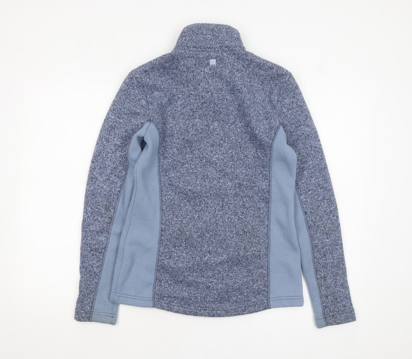 Mountain Warehouse Women Blue Fleece Full Zip Jacket UK 10