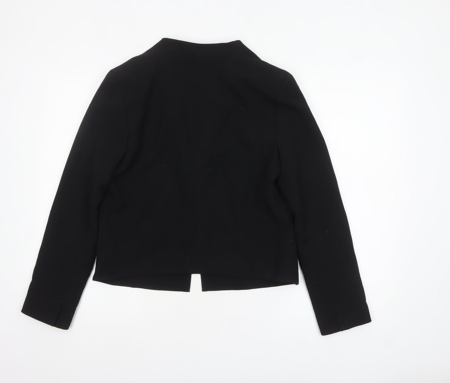 Topshop Women's Black Size 14 Tuxedo Blazer Jacket