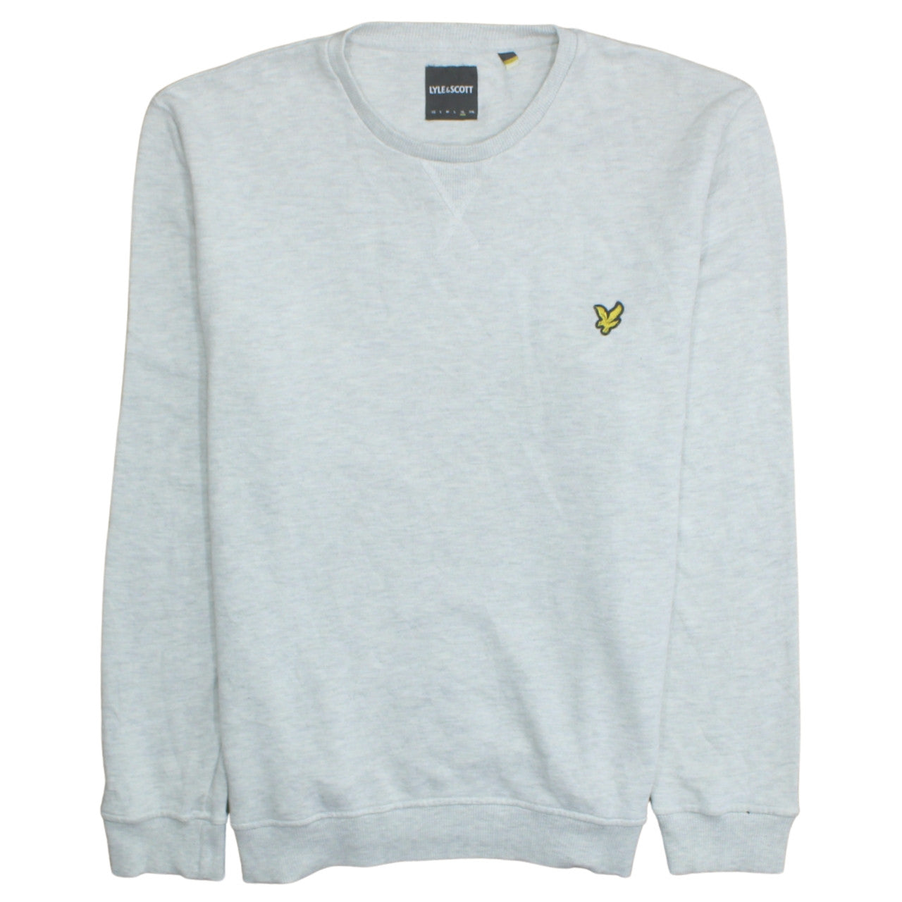 Lyle & Scott Men’s Grey XL Crew Neck Pullover Sweatshirt