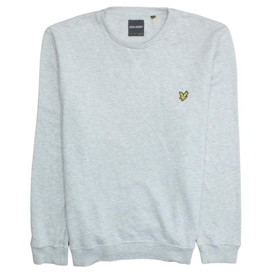 Lyle & Scott Men’s Grey XL Crew Neck Pullover Sweatshirt