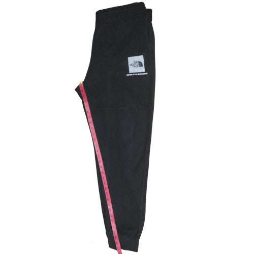 The North Face Men's Black 2XL Fleece Sweatpants Tapered Fit