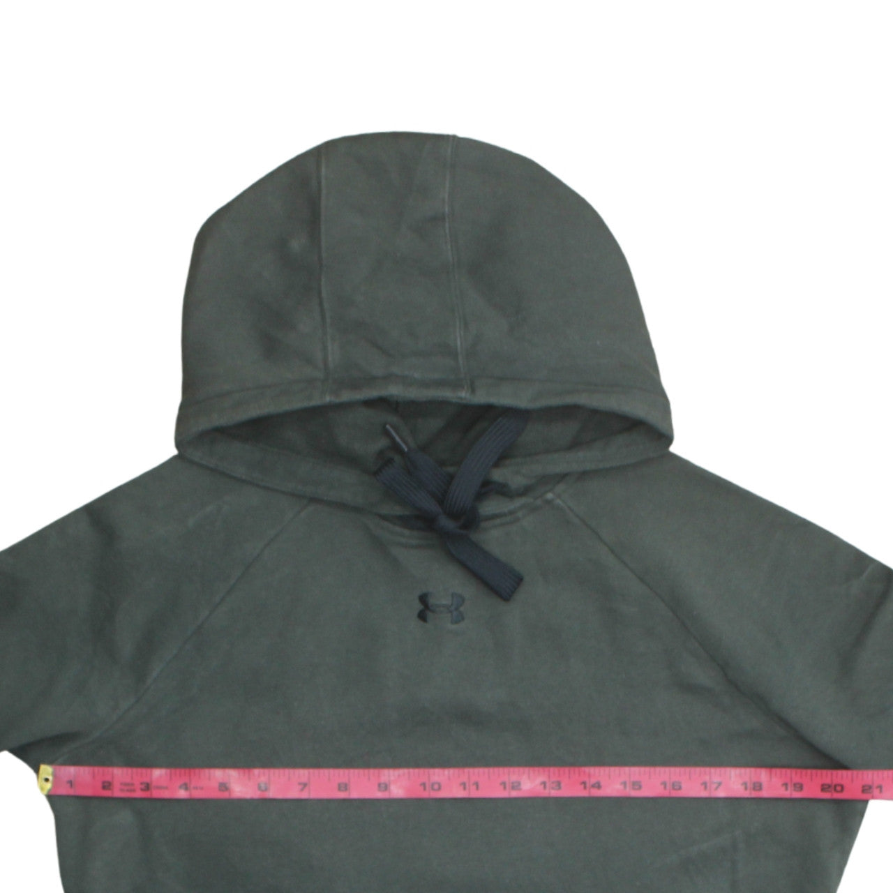 Under Armour Men's Green Pullover Hoodie Size M Relaxed Fit