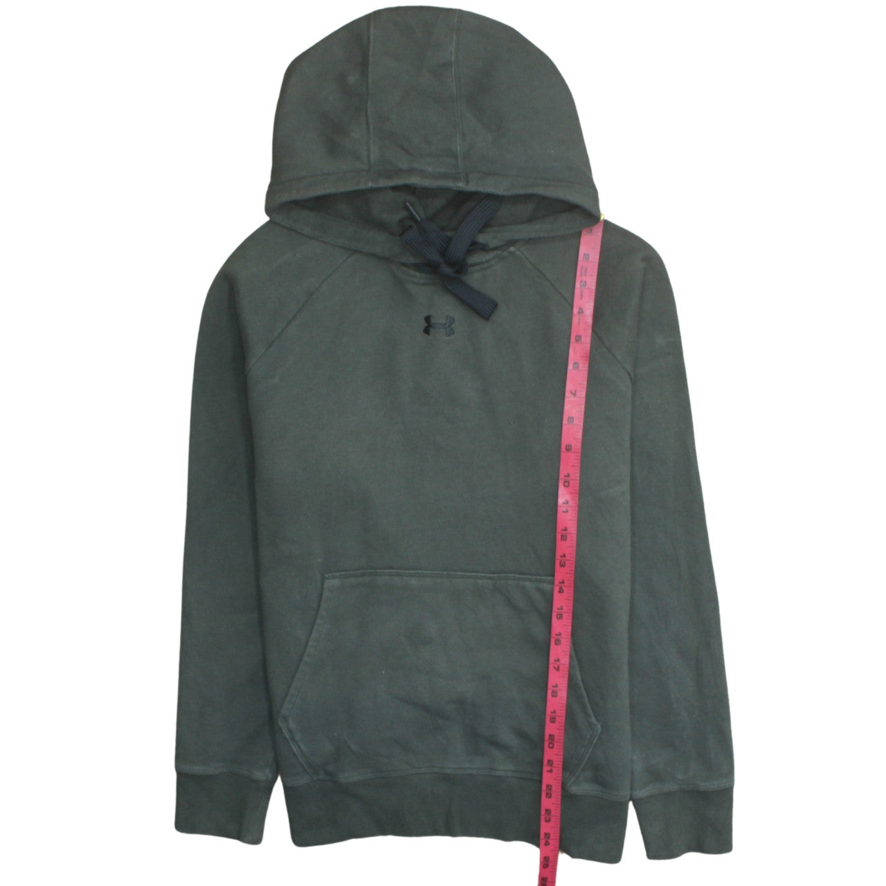 Under Armour Men's Green Pullover Hoodie Size M Relaxed Fit