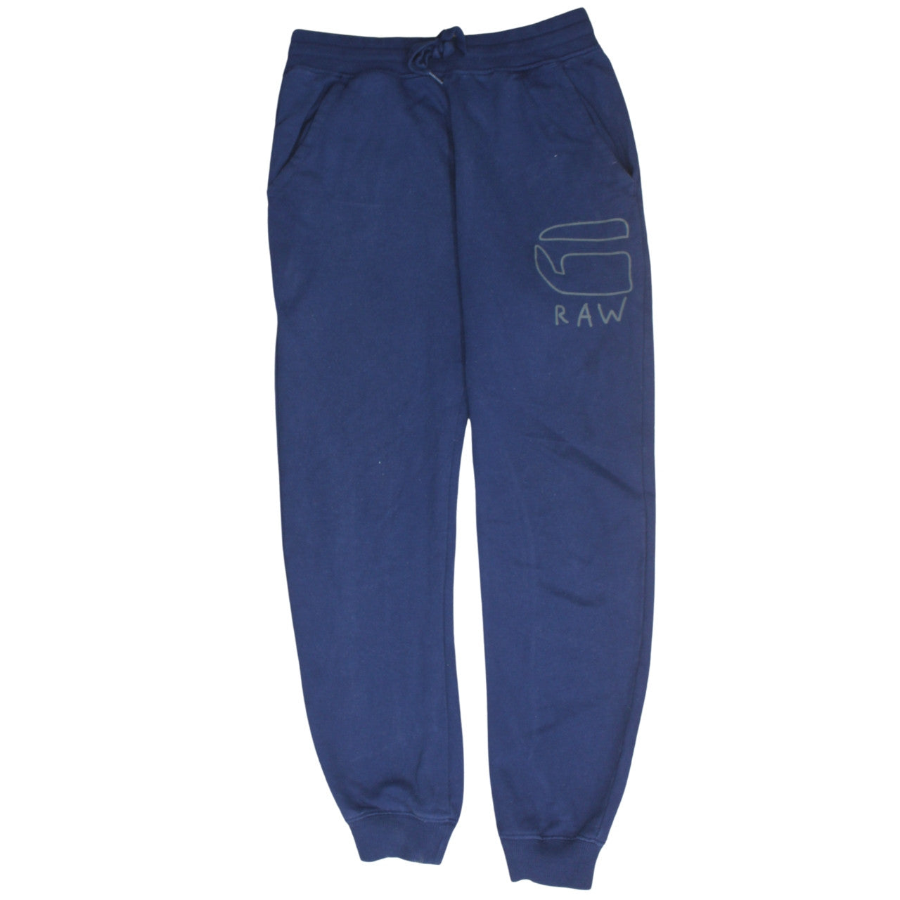 G-Star RAW Men Blue Jogger Sweatpants Size S Elastic Waist