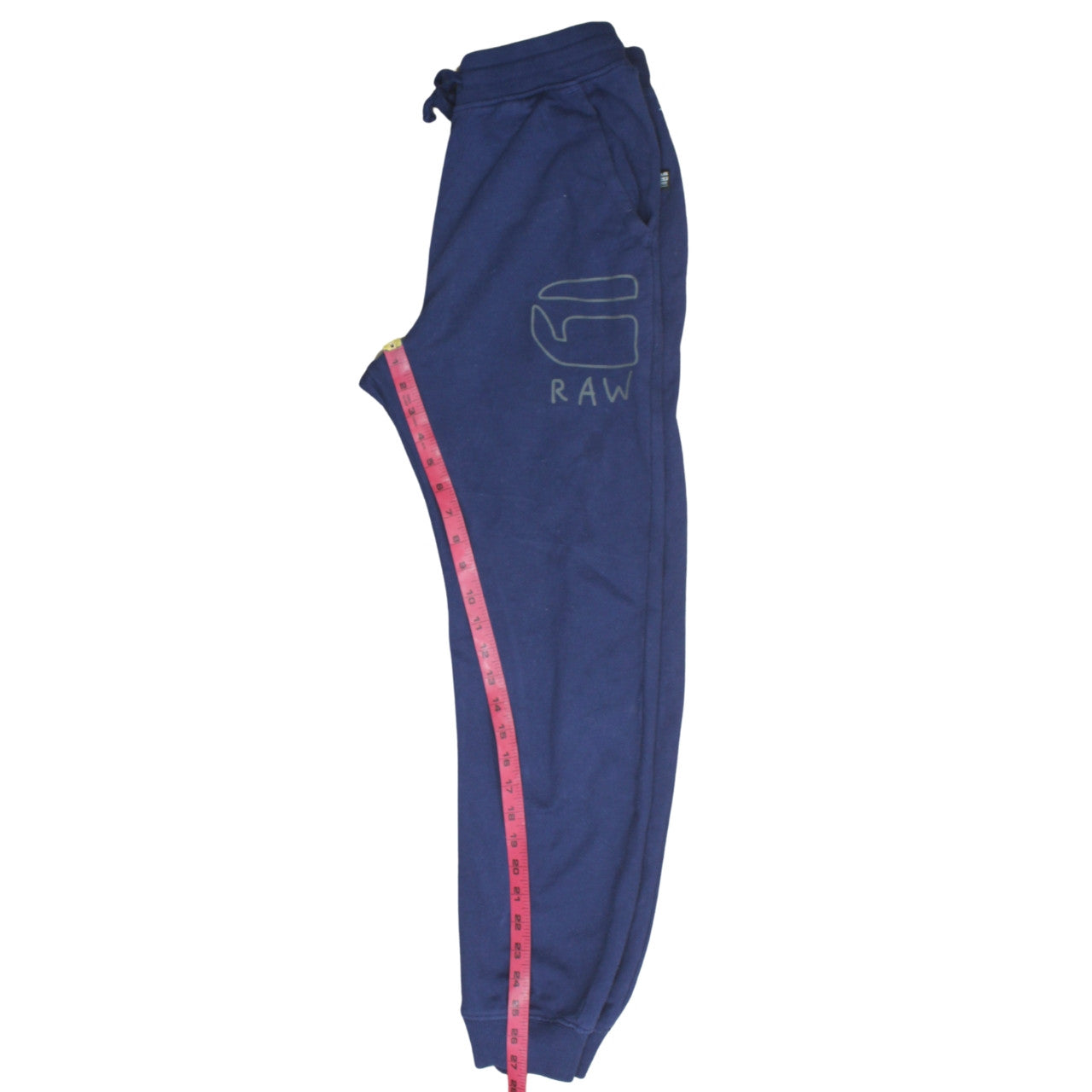 G-Star RAW Men Blue Jogger Sweatpants Size S Elastic Waist