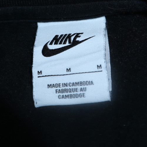 Nike Men's Black Regular Fit Crew Neck Pullover Sweatshirt M
