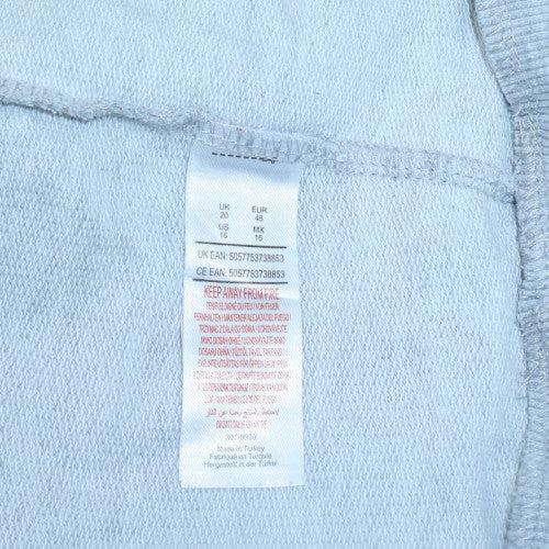 Disney Women's Grey Mickey Mouse Pullover Sweatshirt Size 20