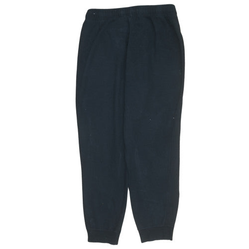 Nike Boys Black Fleece Jogger Trousers Size L Elastic Waist Casual Sports