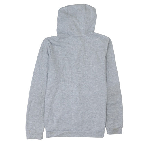 Nike Men's Grey Full Zip Hoodie Size S Dri-FIT Lightweight