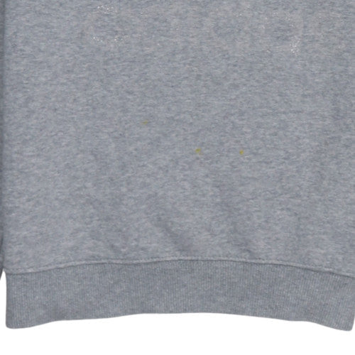 Adidas Men's Grey Logo Pullover Sweatshirt XS Crew Neck