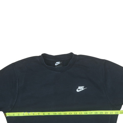Nike Men's Black Crew Neck Pullover Sweatshirt Size S