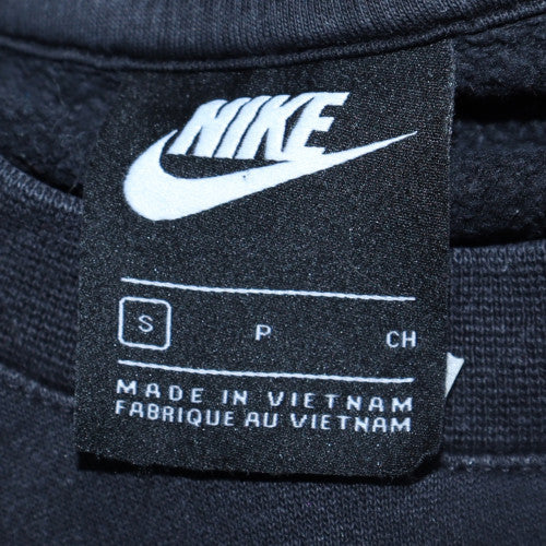 Nike Men's Black Crew Neck Pullover Sweatshirt Size S