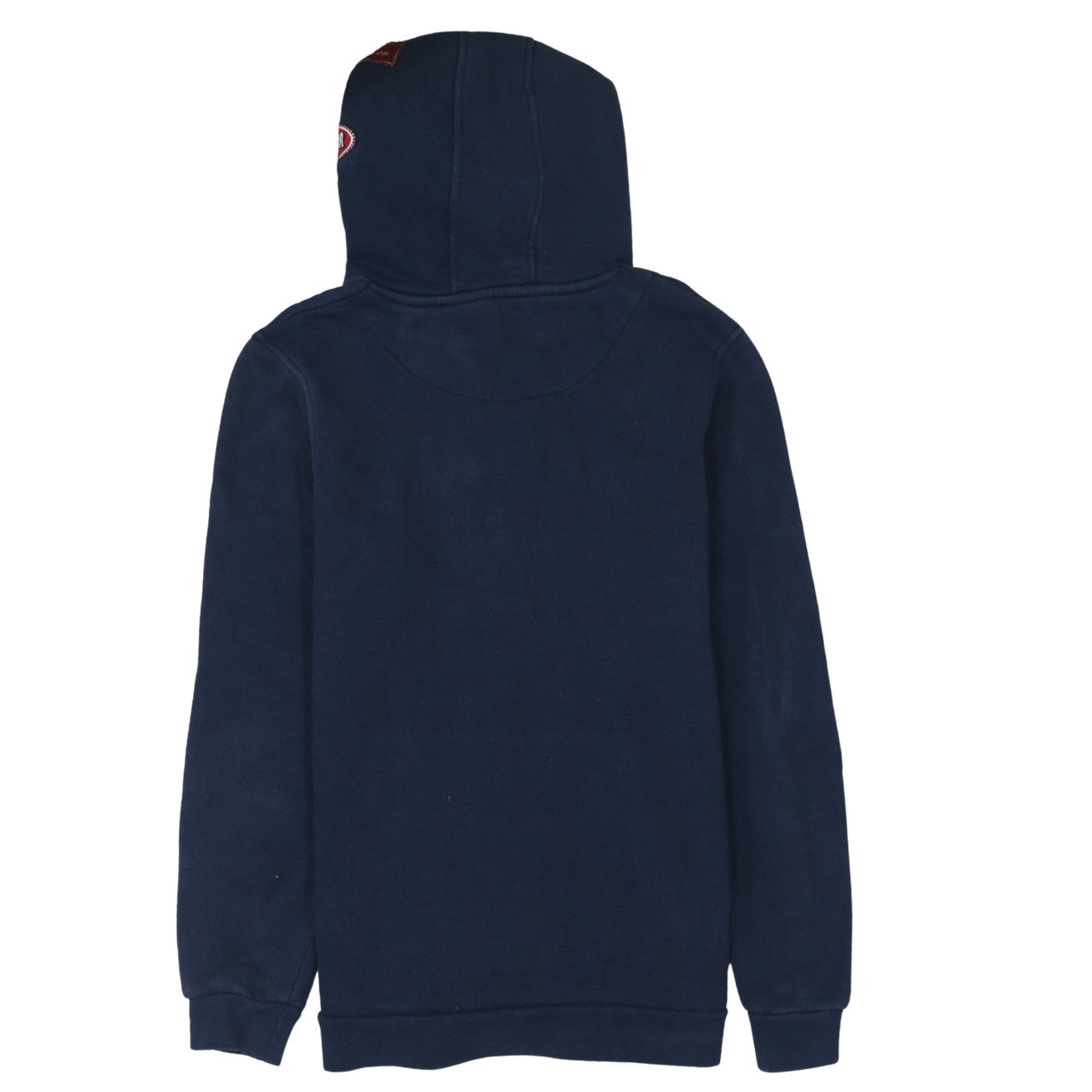 Mercier Men’s Blue Pullover Hoodie S Embroidered Logo Fleece