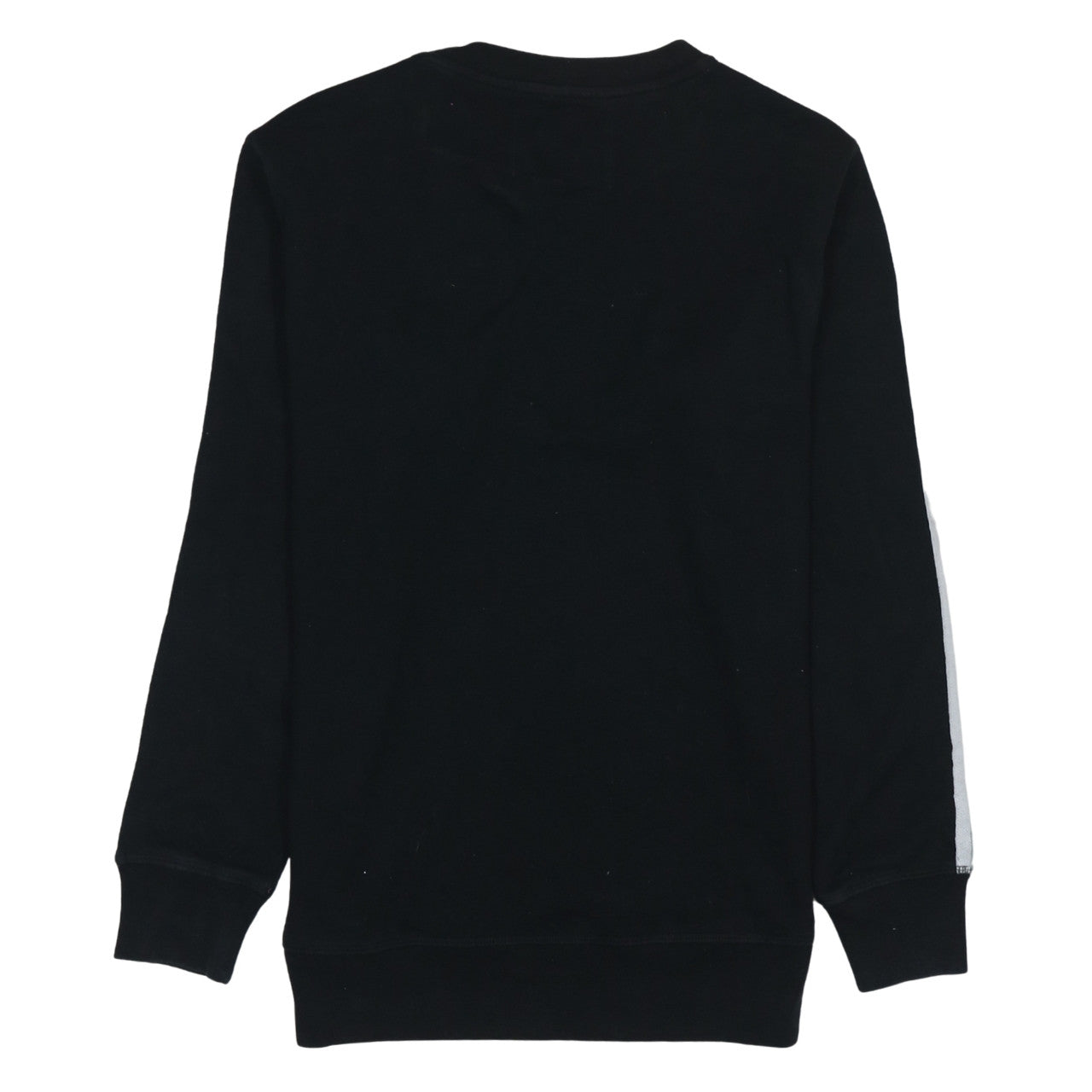 Diesel Men’s Black Crew Neck Logo Tape Sweatshirt Size M