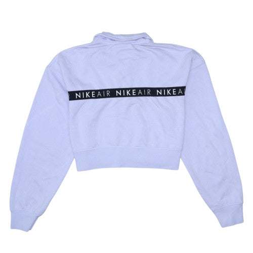 Nike Air Women’s Purple 1/4 Zip Pullover Sweatshirt Size M