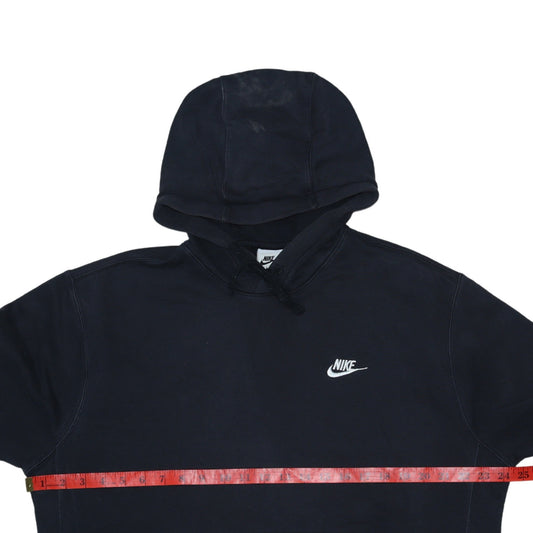 Nike Men's Black Pullover Hoodie Size M Fleece Sportswear