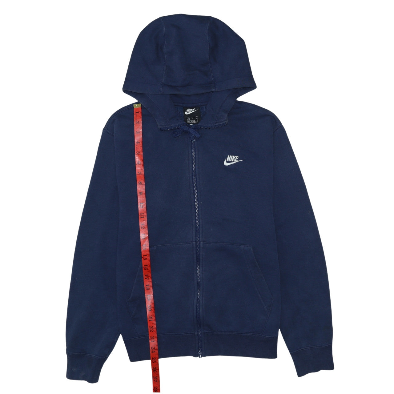 Nike Men's Blue Full Zip Hoodie Small Fleece Sportswear