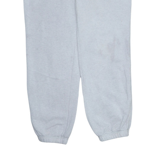 Nike Men's Grey Fleece Sweatpants M Regular Fit Elastic Waist