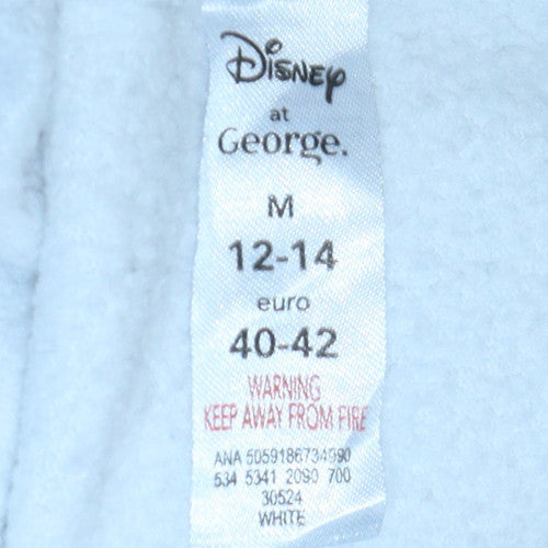 Disney at George Womens White Mickey Mouse Sweatshirt Size M 12-14