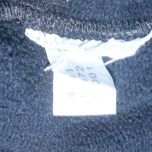 Adidas Men's Black Full Zip Hoodie L Fleece Sportswear