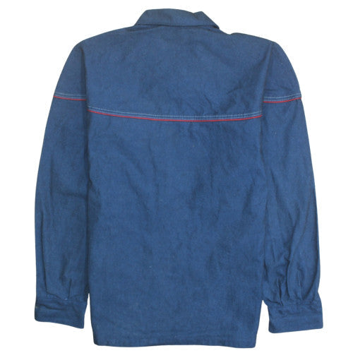 Guemene Confection Men's Blue Cotton Blend Mid-Length Jacket Size 46