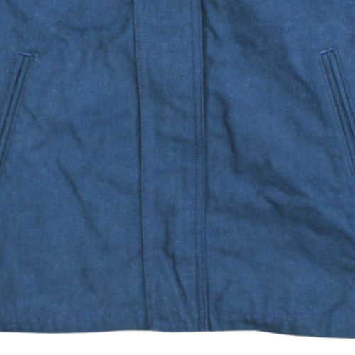 Guemene Confection Men's Blue Cotton Blend Mid-Length Jacket Size 46