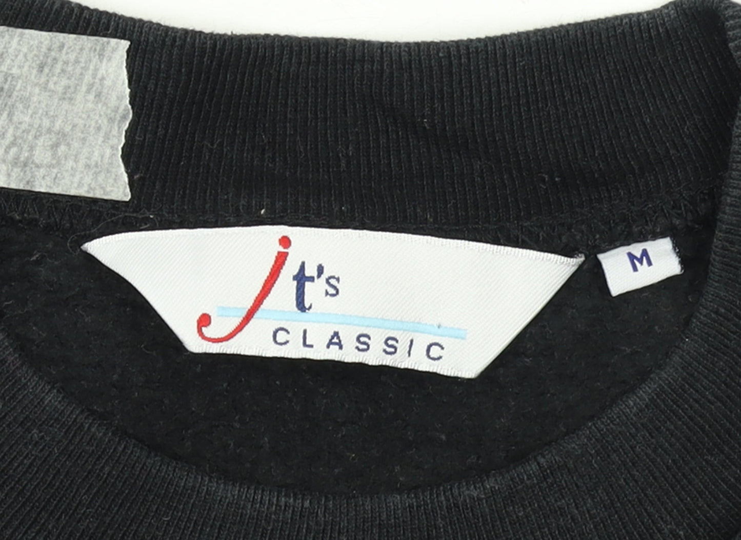 JT's Classic Women's Black Owl Print Pullover Sweatshirt M