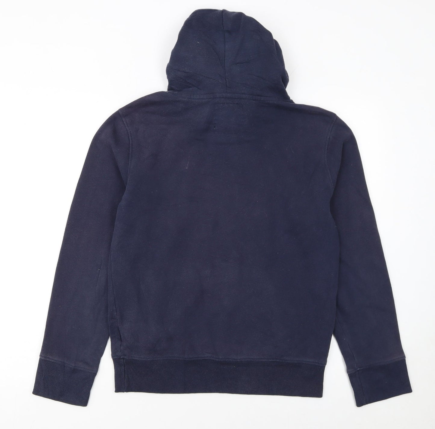 Hollister Womens Navy XS Pullover Hoodie Must-Have Collection Cotton Blend