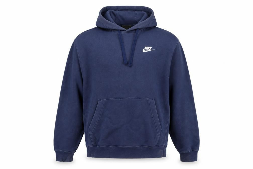 Nike Men's Blue Pullover Hoodie Small Regular Fit Sportswear
