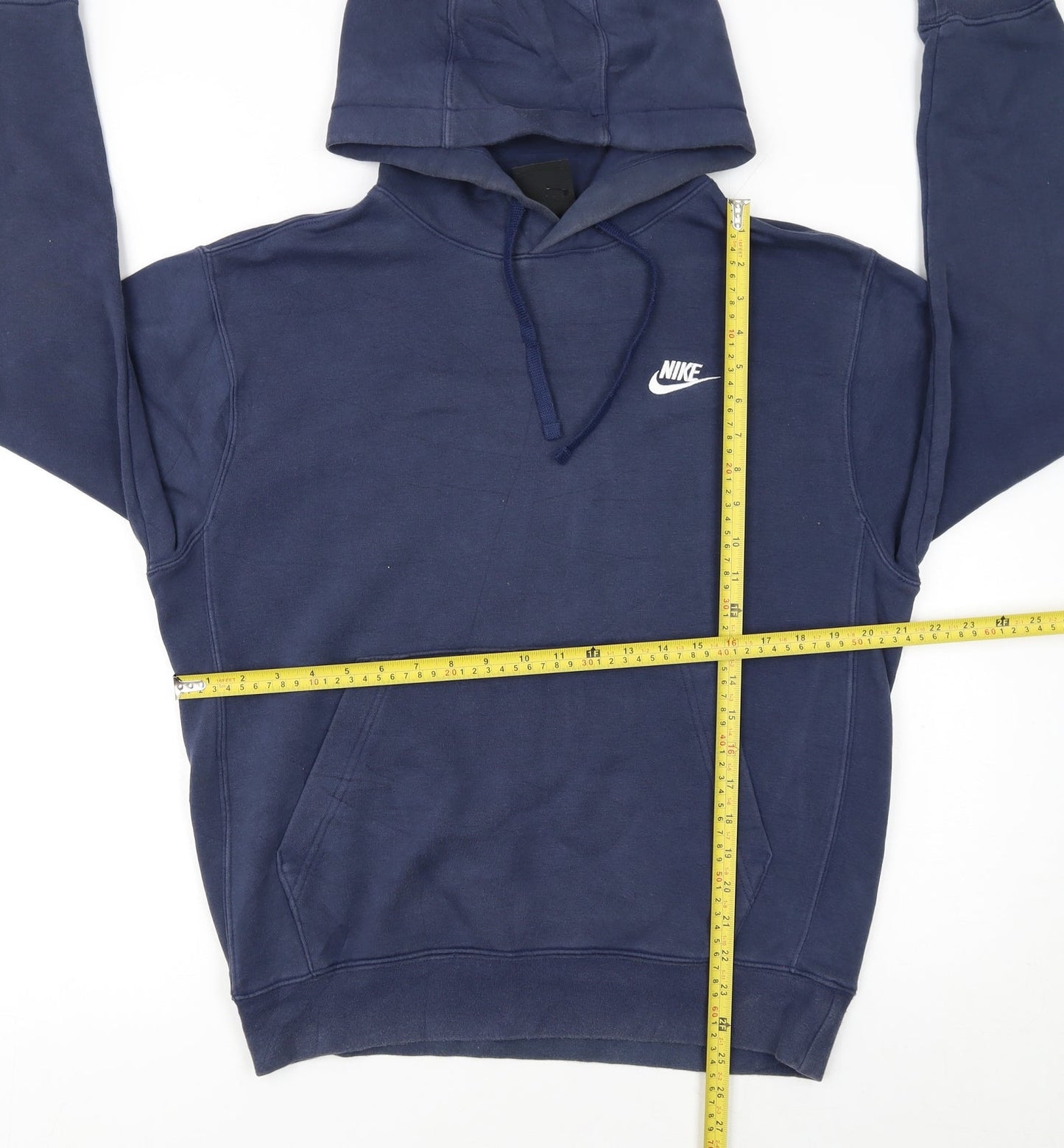 Nike Men's Blue Pullover Hoodie Small Regular Fit Sportswear