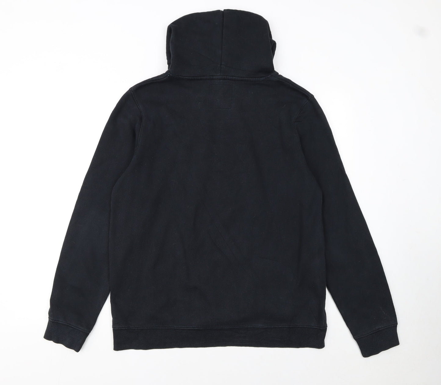 C&A Boys Black Tokyo Tiger Skate Print Pullover Hoodie Size 154
