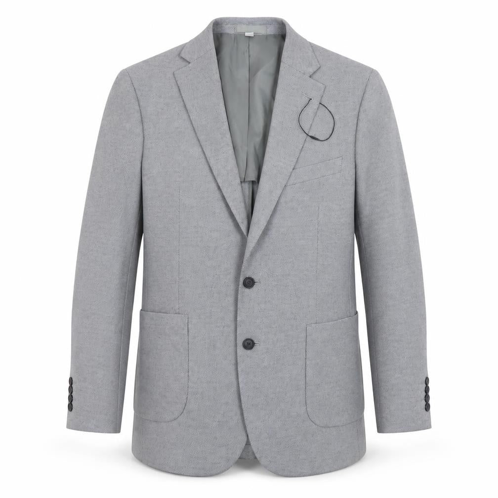 Marks & Spencer Men's Grey L Regular Fit Blazer Jacket
