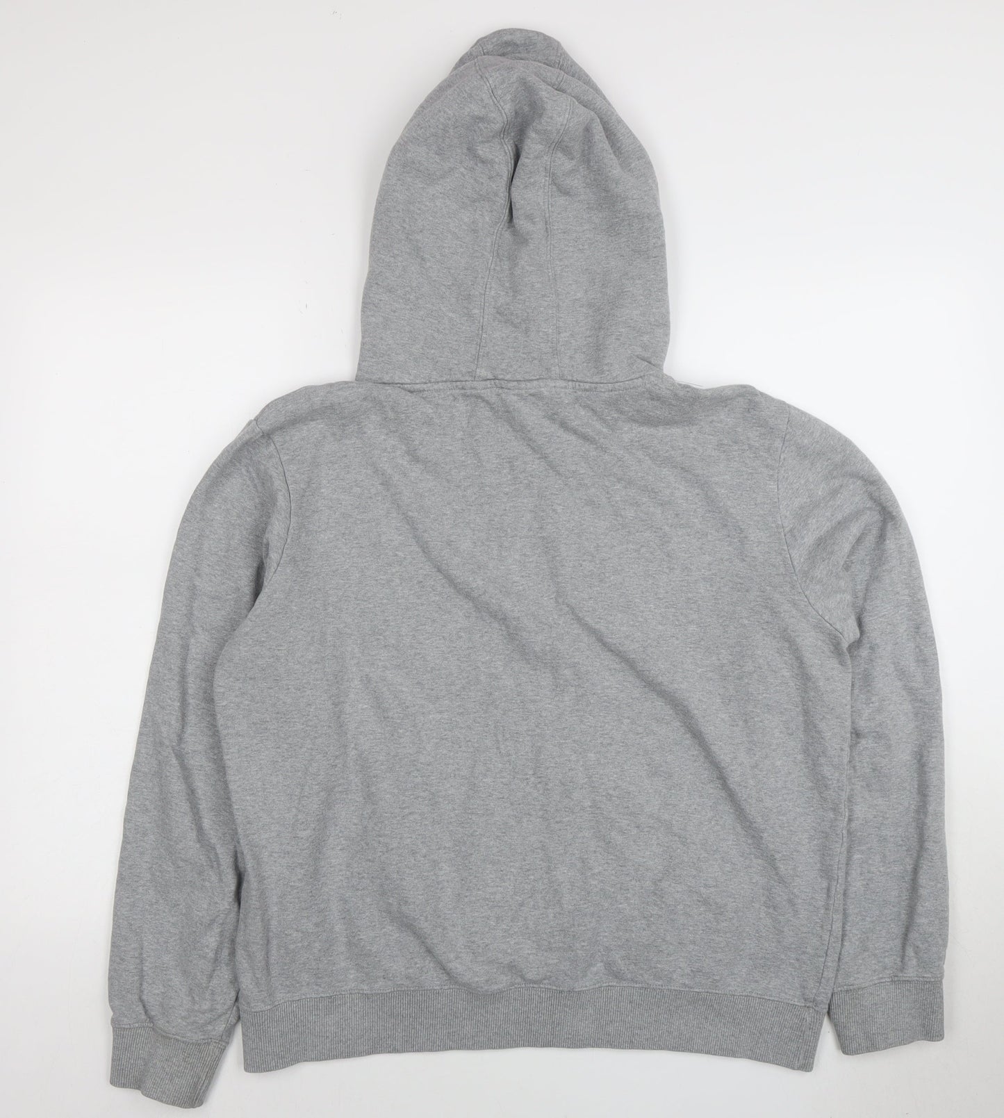 Champion Men's Grey XL Pullover Hoodie with Logo