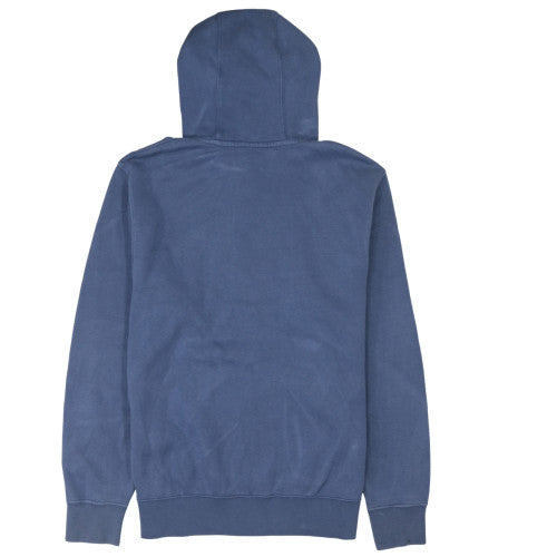 Nike Men's Blue Pullover Hoodie Medium Cotton Blend Athletic Sweatshirt