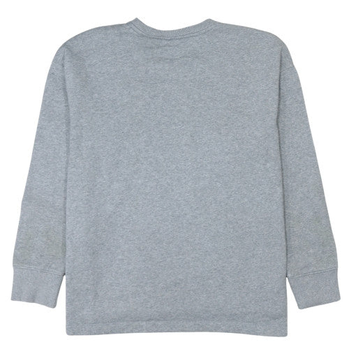 Under Armour Mens Grey Crew Neck Sweatshirt Medium Loose Fit