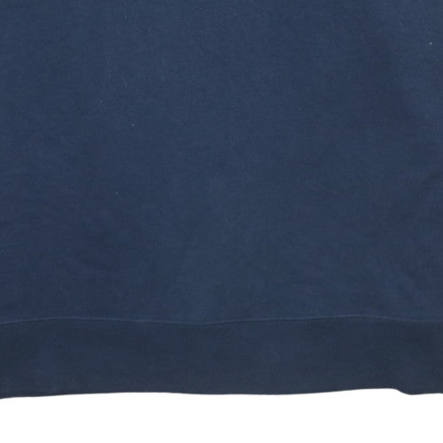 Champion Men's Blue Crew Neck Pullover Sweatshirt Size L